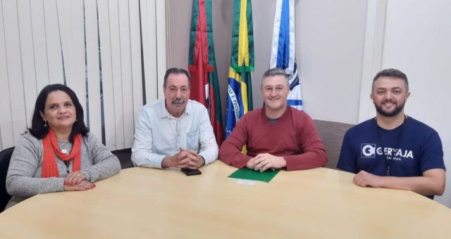 Diretoria da CERTAJA Energia visita Prefeitura e Câmara Municipal de Vereadores de Passo do Sobrado